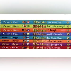 The Ellray Jakes Collection by Sally Warner, 8 Books and Bookmark